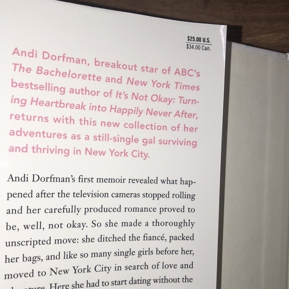 Andi Dorfman single state of mind chick lit book - Picture 4 of 7